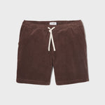 BILLYBELT Velvet Shorts in Brown