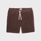 BILLYBELT Velvet Shorts in Brown
