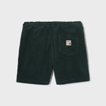 BILLYBELT Velvet Shorts in Dark Green