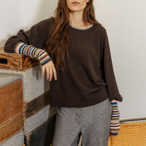 PROJECT AJ117 Sigga 856 Jumper in Coffee