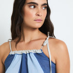 SOPHIE + LUCIE Circo Voile Top in Blue