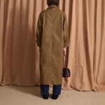 SOPHIE + LUCIE Washington Harris Trench Coat in Camel