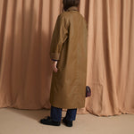 SOPHIE + LUCIE Washington Harris Trench Coat in Camel
