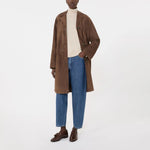 S MAX MARA SMMAsia Cotton Denim Candle-leg Jeans in Midnight Blue