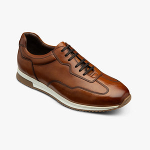 Linford Suede Sneakers in Chestnut