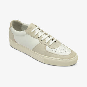 Rush Suede Sneakers in White/Sand