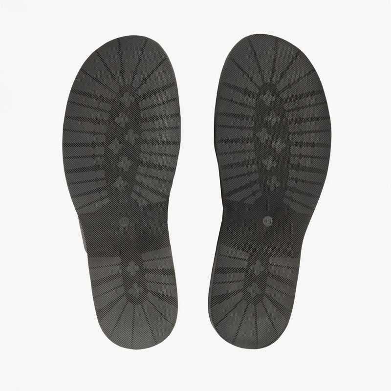 LOAKE Gozo Sandals in Dark Brown