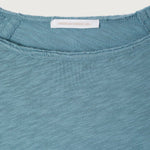 AMERICAN VINTAGE Sonoma Boat Neck Long Sleeve T Shirt in Vintage Peacock