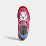D.A.T.E Sporty Low Coloured Sneakers in Fuschia