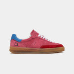 D.A.T.E Sporty Low Coloured Sneakers in Fuschia