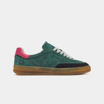 D.A.T.E Sporty Low Coloured Sneakers in Green