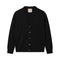 JUMPER 1234 Velvet Little Cardigan in Black
