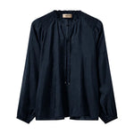 MMEisa Blouse in Salute Navy