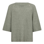 MOS MOSH MMTaci 3/4 V-Neck Knit in Shadow