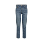 MOS MOSH MMAsya Jentra Slim-Fit Jeans in Mid Blue
