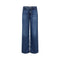 MOS MOSH MMDara Verneza Wide Leg Jeans in Dark Blue