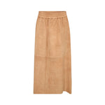 MOS MOSH MMDeena Suede Skirt in Tan