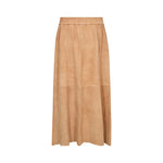 MOS MOSH MMDeena Suede Skirt in Tan