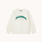 THE TINY BIG SISTER Mamma Sweatshirt in Off White