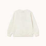 THE TINY BIG SISTER Mamma Sweatshirt in Off White