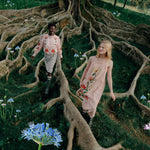 BARBOUR x FARM RIO Madelena Showerproof Jacket in Pink Eden Bloom
