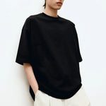 UNFEIGNED Short Sleeve Oversized T-shirt in Caviar