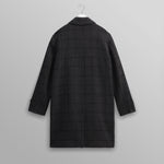 WAX LONDON Stan Coat in Navy and Grey