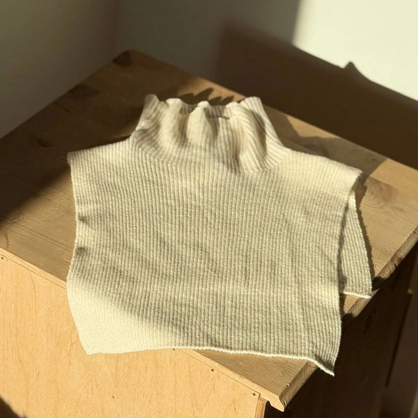 PROJECT AJ117 Stay Warm 102 Neck Warmer in Chalk