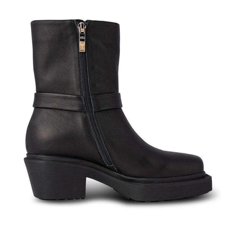 SHOE THE BEAR Amina Biker Boots in Black