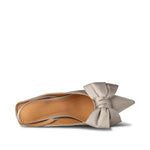SHOE THE BEAR Karla Slingback in Grey/Silver