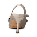 SHOE THE BEAR Karla Slingback in Grey/Silver