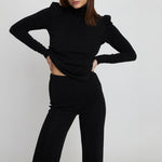 STELLA NOVA Sparkling Pants in Black