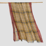 LOVAT&GREEN Sunlit Linen Scarf in Yellow