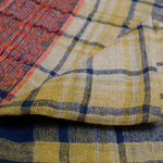 LOVAT&GREEN Sunlit Linen Scarf in Yellow