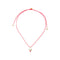LA MOME BIJOU One Pearl Necklace in Fluo Pink