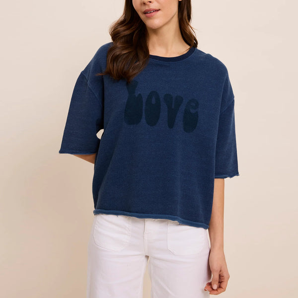 FIVE Love Sweatshirt in Indigo