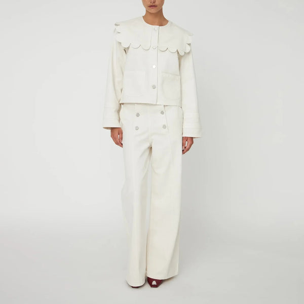 STELLA NOVA Sailors Jacket in Almost White