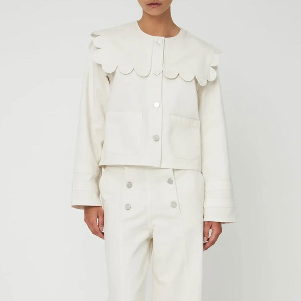 STELLA NOVA Sailors Jacket in Almost White