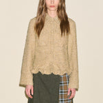 SAMDI Joan Sparkle Jacket in Gold