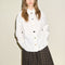 SAMDI Bex Cotton Shirt in White