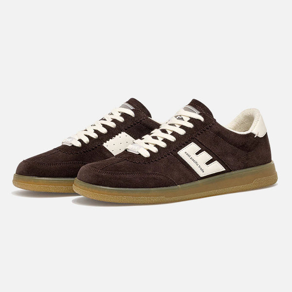 EAST PACIFIC TRADE Santos Trainers  in Brown/Off White