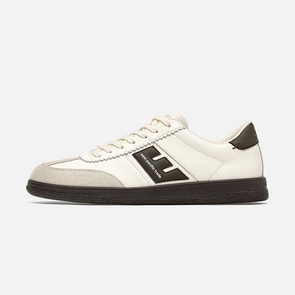 EAST PACIFIC TRADE Santos Trainers in Off White/Grey/Brown