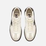 EAST PACIFIC TRADE Santos Trainers in Off White/Grey/Brown