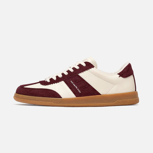 EAST PACIFIC TRADE Santos Trainers  in Tofu/Burgundy