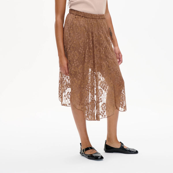 BAUM UND PFERDGARTEN Selmo Skirt in Mocha Camel
