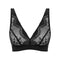 WACOAL Sensu Lace Non Wired Bralette in Black