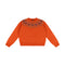 QUINTON & CHADWICK Shaggy Fairisle Jumper in Satsuma