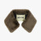 MARFA STANCE Shearling Collar in Olive