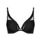 AUBADE Sheer Emotion Underwired Triangle Bra in Black
