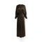 SILK95FIVE Rocco Eve Luxe Dress in Cafe